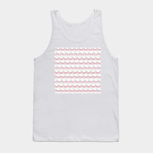 Ruth Bader Ginsburg Pink Pattern Tank Top